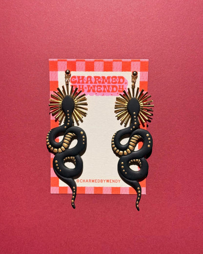 Spellbound Snake Earrings