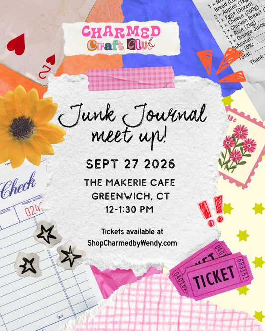 Charmed Craft Club: Junk Journal meet up!