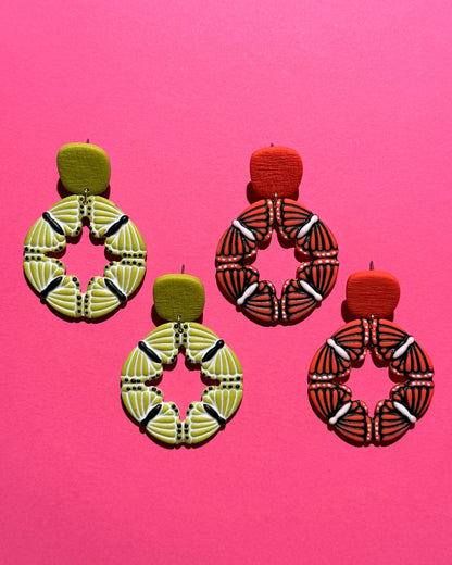 Enchanted Moth Earrings
