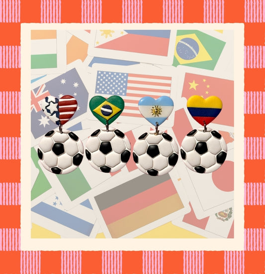 World Cup Earrings
