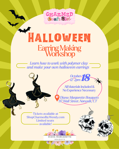 Charmed Craft Club: Halloween Earring Making Workshop
