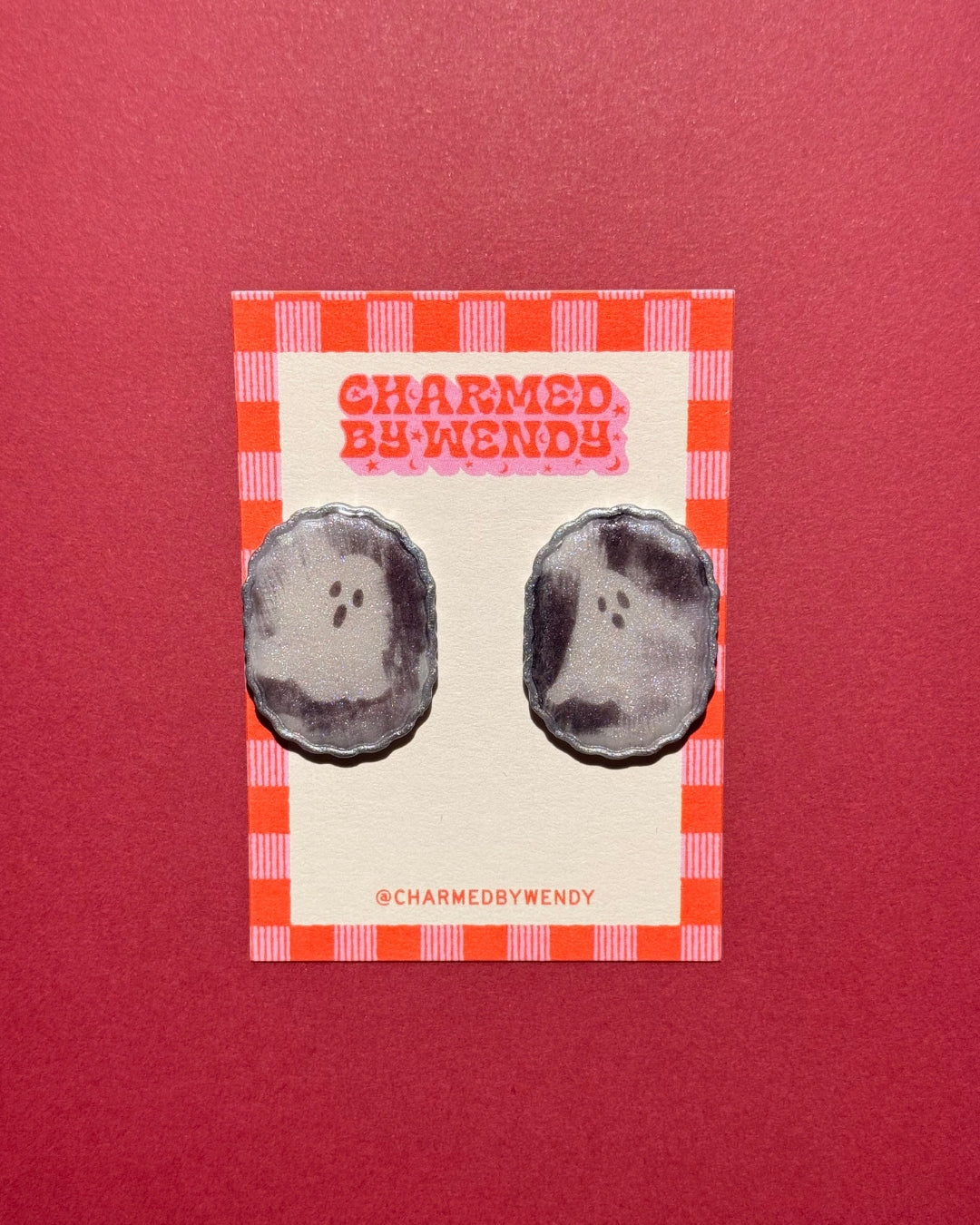 Ghostly Scene Earrings