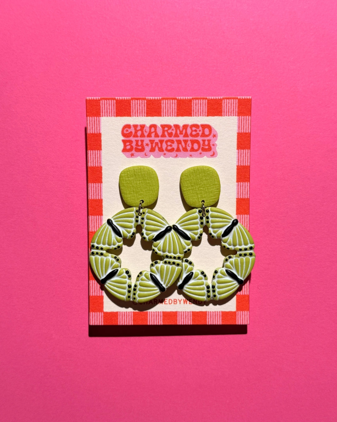 Enchanted Moth Earrings