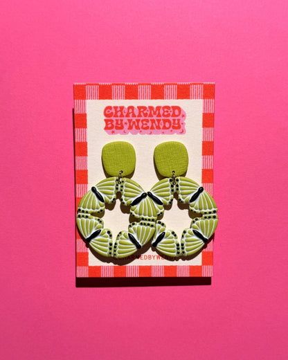 Enchanted Moth Earrings