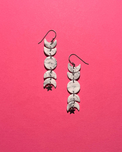 Moon Phase Earrings