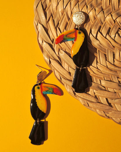 Toucan Earrings