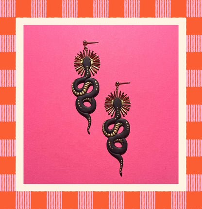 Spellbound Snake Earrings