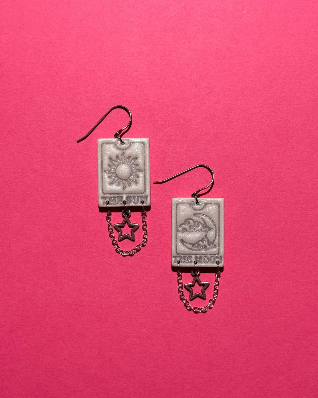 Tarot Card Earrings